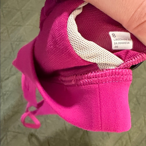 Lululemon Athletica Vibrant Pink Sports Bra - Picture 3 of 3
